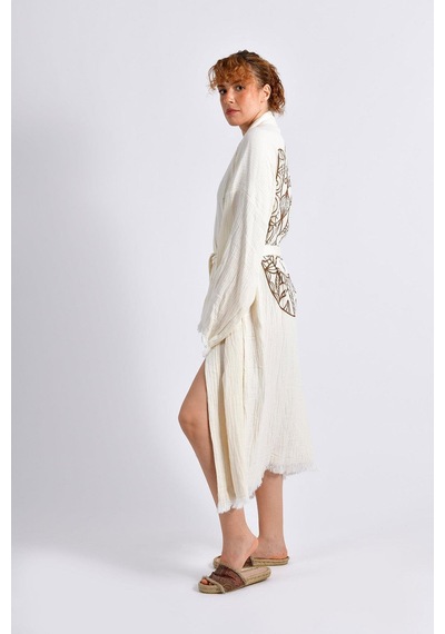 Brandsmithshop Talisman Bloom Kimono Düz Çok Renkli