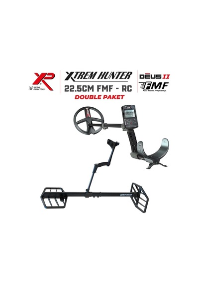 Xtrem Hunter Dedektör - 22cm Fmf Double Paket Wsaıı Xl Kulaklıksız