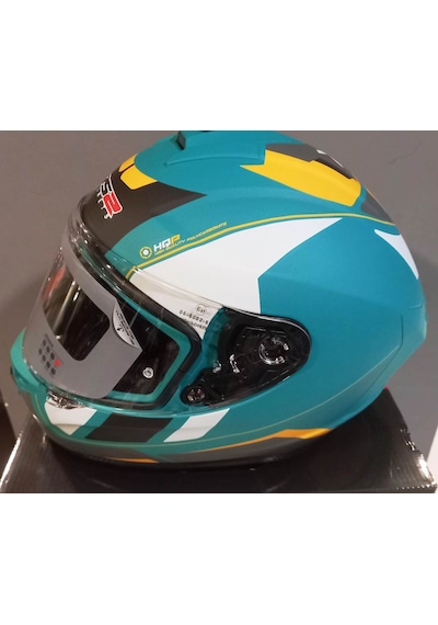 Rs2 320 Dp815 Yeşil Sarı Siyah Kapalı Kask