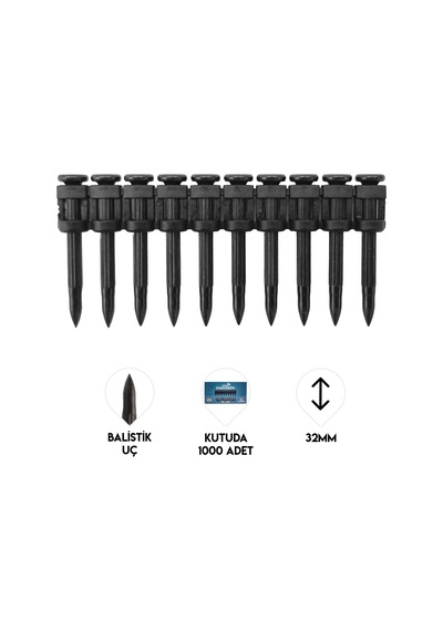 Dawreek Sp0109 Balistik Uçlu Çivi 32mm
