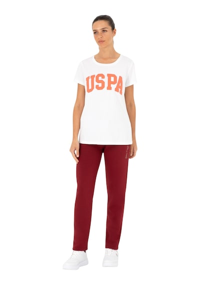 U.S. Polo Assn. Kadın Basic Tişört 1804839 Beyaz