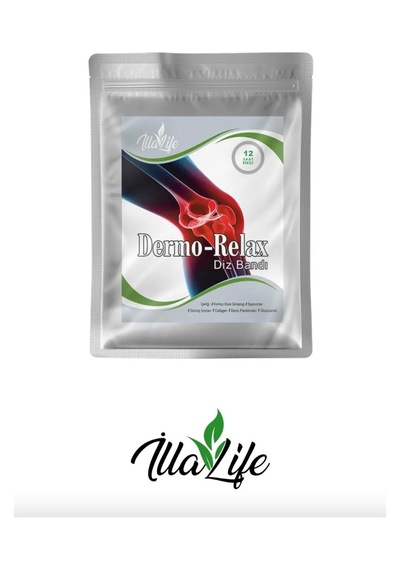 Dermo Relax Illa Life Hızlı Etkili Yeni Dermo Relax Diz Bandı 10'lu