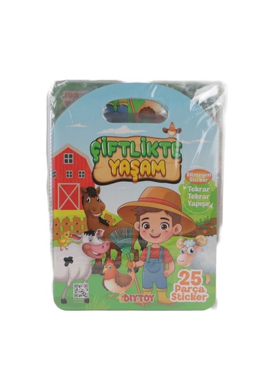 3011 Bitmeyen Sticker Çiftlikte Yaşam