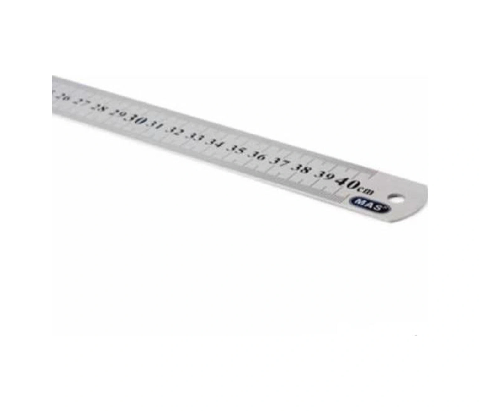Standart Cetvel Çelik 40 Cm Paslanmaz Çelik Cetvel No Color