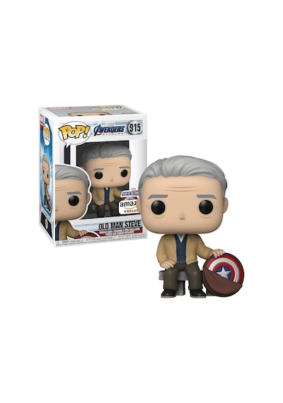 Funko Pop Marvel: Year Of The Shield - Old Man Steve, Amazon Exclusive