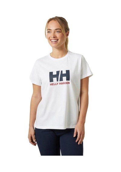 Helly Hansen Hh Logo 3.0 Kadın T-shirt Beyaz