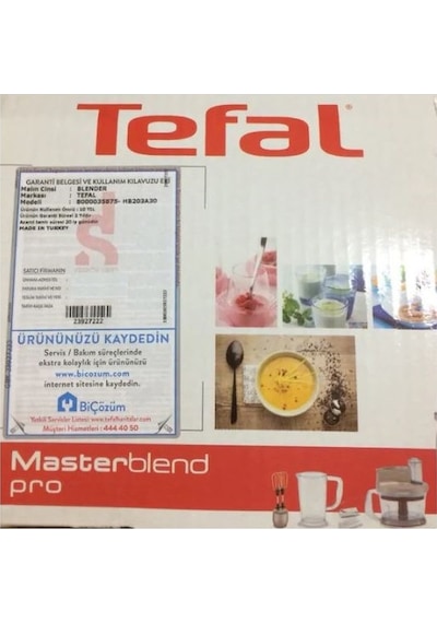 Tefal Masterblend Pro Activflow 1000 W Mikser & Blender Seti