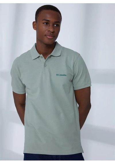 Columbia M Cascade Range Solid Polo Erkek Outdoor Tişört Cs0214-010 001
