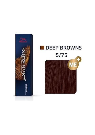 Wella Professionals Koleston Perfect Me+ 5/75 Deep Browns Kalıcı Saç Boyası 60 Ml