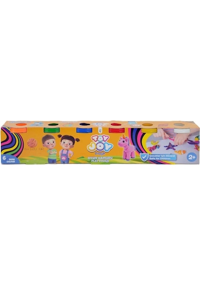 Toy Joy Dough 6 Renk Oyun Hamuru 4052