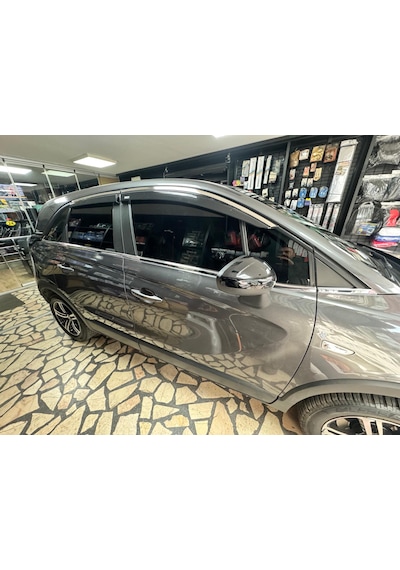 Opel Crossland Ve Crosslandx Cam Altı Çıta Kromu 8 Parça