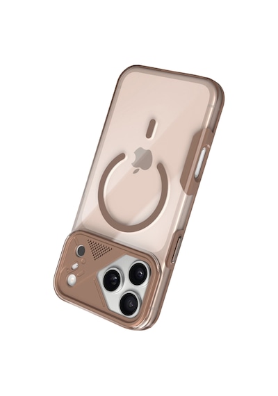 Joko Apple İphone 17 Pro Zinko Magsafe Kapak - Çöl Titanyum - Çöl Titanyum