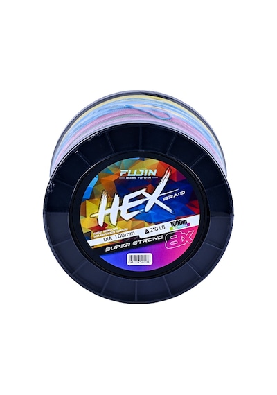 Fujin Hex 8x 1000mt Multicolor Pe Line 0.40mm
