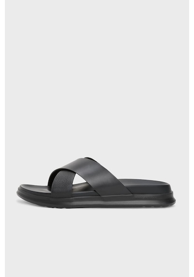 Tommy Hilfiger Erkek Sandalet Fm0fm05358 Bds Siyah Siyah