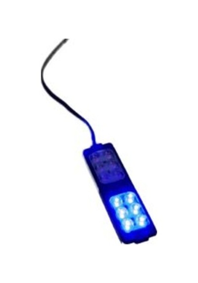 Polis Çakar Ip65 2835smd Kırmızı Mavi Flaş Strobe Işıklar Aydınlatma Oto Araba Motor 200lm Led Dc 12v 6w 12 Göz Led 2 Renk 104x26mm
