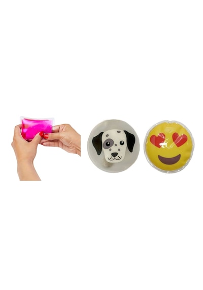 Emoji,köpek Cep Sobası,el Isıtıcı,2 Adet Sıcak Su Torbası Pvc 9c