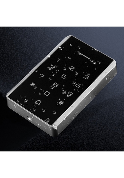 Metal Kasalı Şifreli Kapı Kilidi Ip68 Su Geçirmez Kartlı Geçiş Kontrol Cihazı