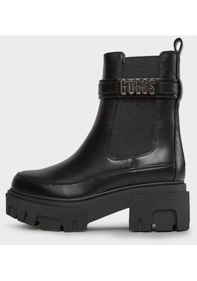 Guess Bayan Bot Fl8yea Ele10 Black Siyah