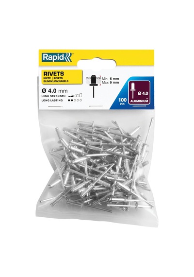 Percin 4x12 Mm Aluminym 100 Adet Diğer