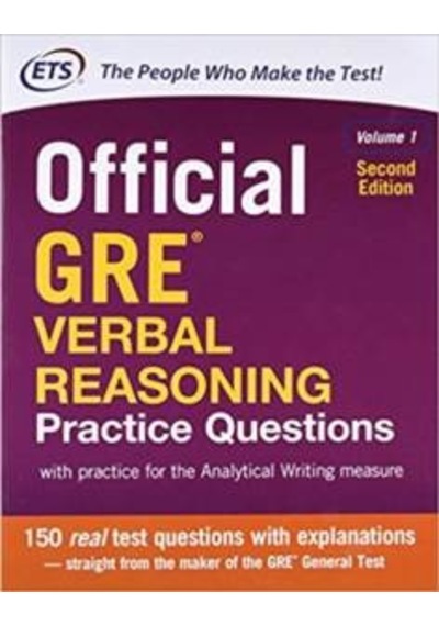 Official GRE Verbal Reasoning Practice Questions (2Nd Ed.) 9781259863486