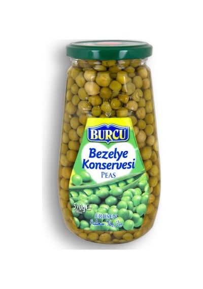 Burcu Bezelye Konservesi 570 G