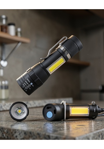 Mini Led Işık Şarjlı Usb Acil Durum Feneri Uuczhs41lamba1