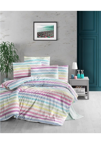 Komfort Home Tek Kişilik Polycotton Nevresim Takımı (Vals)