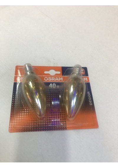 40w E14 Osram Buji 2 Adet