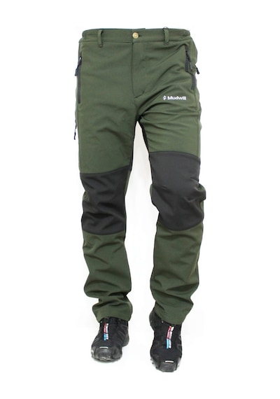 Mudwill Kışlık Polarlı Softshell Erkek Pantolon Haki