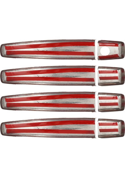 Opel Signum Uyumlu 2003-2008 Krom Kapı Kolu 4 Kapı Paslanmaz Çelik