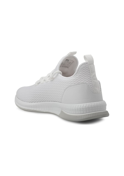 Slazenger Agenda Sneaker Erkek Ayakkabı Beyaz / Gümüş 001