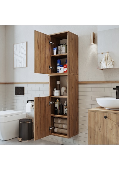 Banyo Dolabı Mat Mdf 150 X 35 Cm Banyo Boy Dolabı Atlantik Atlantik Çam Banyo Dolabı Mat Mdf 150 X 35 Cm Banyo Boy Dolabı Atlantik Atlantik Çam