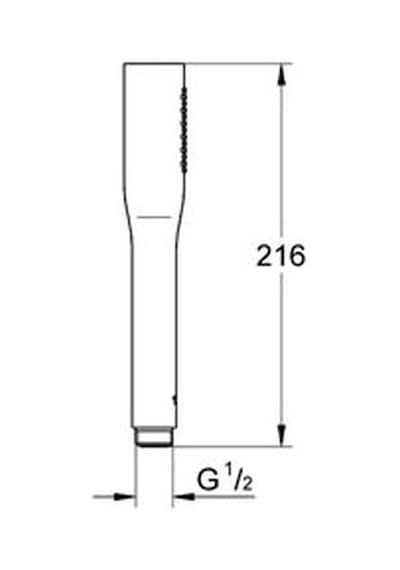 Grohe Euphoria Stick Cosmopolitan El Duşu 1 Akışlı - 27367000 Diğer