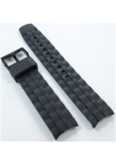 Casio Ef 550 Silikon Kordon 1. Kalite Muadil Kayış Siyah Tokalı