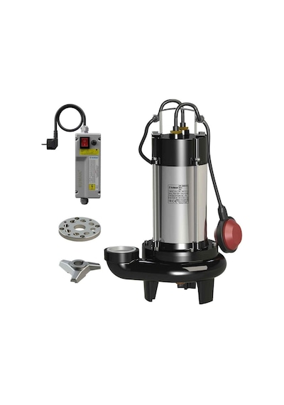 Sumak Sbrm15/2 1.5 Hp 220v Monofaze Bıçaklı Foseptik Dalgıç Pompa