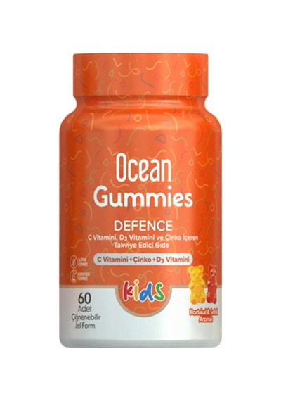 Ocean Gummies Defence 60 Adet Çiğnenebilir Form