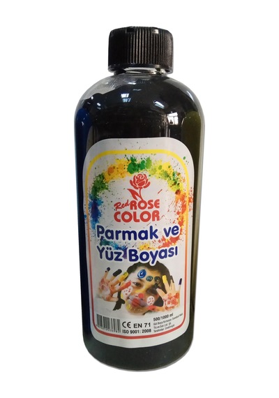 Parmak ve Yüz Boyası Siyah Renk