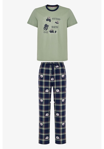 Penti Erkek Other Bath Pantolon Pijama Takımı Çok Renkli