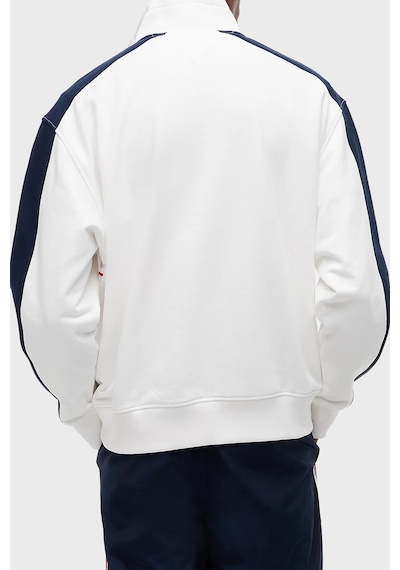 Tommy Jeans Pamuk Regular Fit Yarım Fermuarlı Dik Yaka Sweat Erkek Sweat Dm0dm23244 Ybl Beyaz Tommy Jeans Pamuk Regular Fit Yarım Fermuarlı Dik Yaka Sweat Erkek Sweat Dm0dm23244 Ybl Beyaz