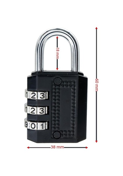 Şifreli Asma Kilit 38mm Ymk-1338