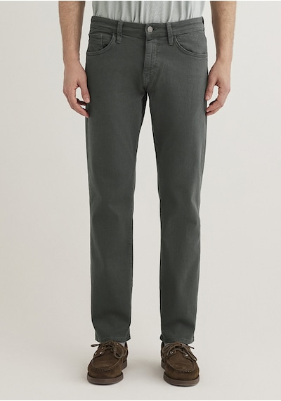 Mavi - Hunter Comfort Gri Gabardin Pantolon 0020285644 Gri