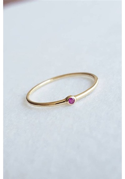 Ruby Zümrüt Taşlı Yüzük - Ak0138