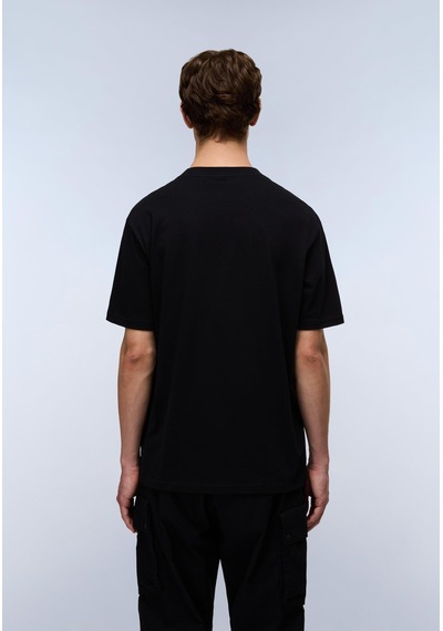 Napapijri S-small Box Ss Erkek T-shirt-30435 Siyah