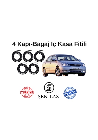 Toyota Corolla 2000-2006 Şen-las 4 Kapı + Bagaj Fitili Şl25711