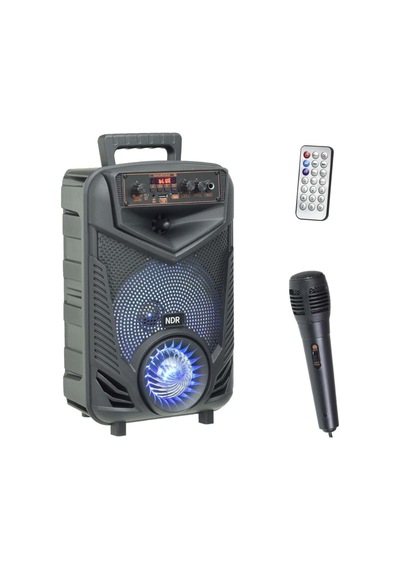 20w Bluetooth Hoparlör Kablolu Mikrofonlu Tws Özellikli Uzaktan Kumandalı Şarjlı Speaker