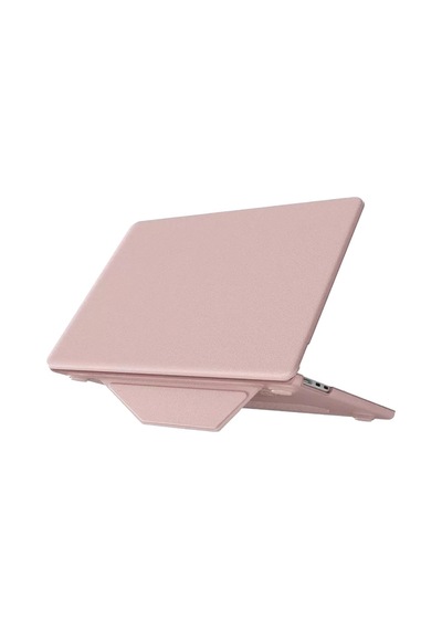 Mey İthalat Macbook Air 15 2024 Macbook Deri Kapak - Pembe