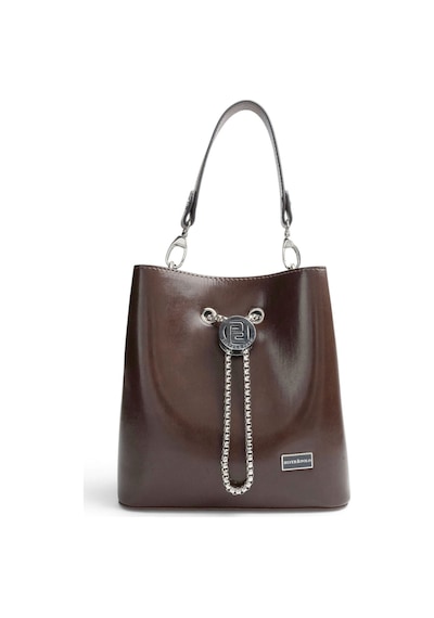 Silver & Polo Silver Polo Kahve - Kahve Düz Cilt Kadın Çapraz Çanta Sp967