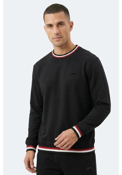 Slazenger Keystone I Erkek Siyah Sweatshırt
