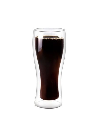 Epinox Isı Yalıtımlı Çift Katman Borosilikat Cam Belli Bardak 420 Ml Çkbb-420 Şeffaf