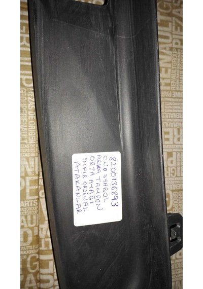 Renault Clio Symbol Arka Tampon Kapağı 8200136893